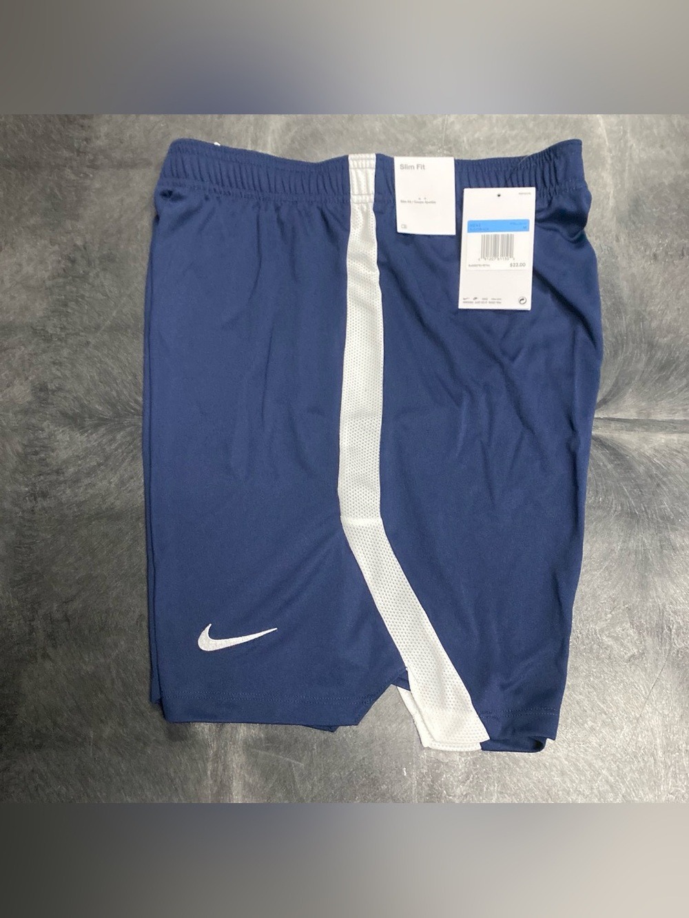 Nike Dri-FIT Men’s Hertha II Shorts Navy Blue (AJ1236-419) Athletic Medium NWT